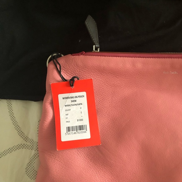 🔴Paul Smith Artist Stripe Pouch Shoulder Bag NWT - Picture 7 of 8